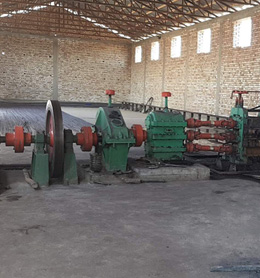 Small rolling steel production line