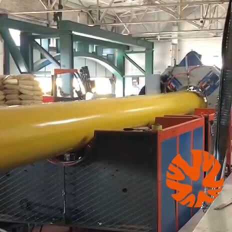 3PE Insulation Pipe Production Line 3