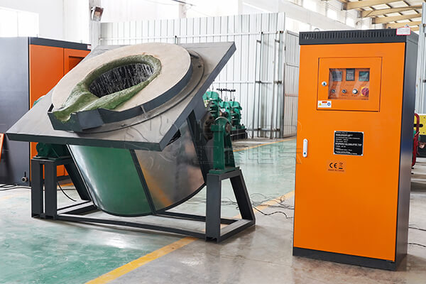 Hongteng 500kg aluminum induction furnace