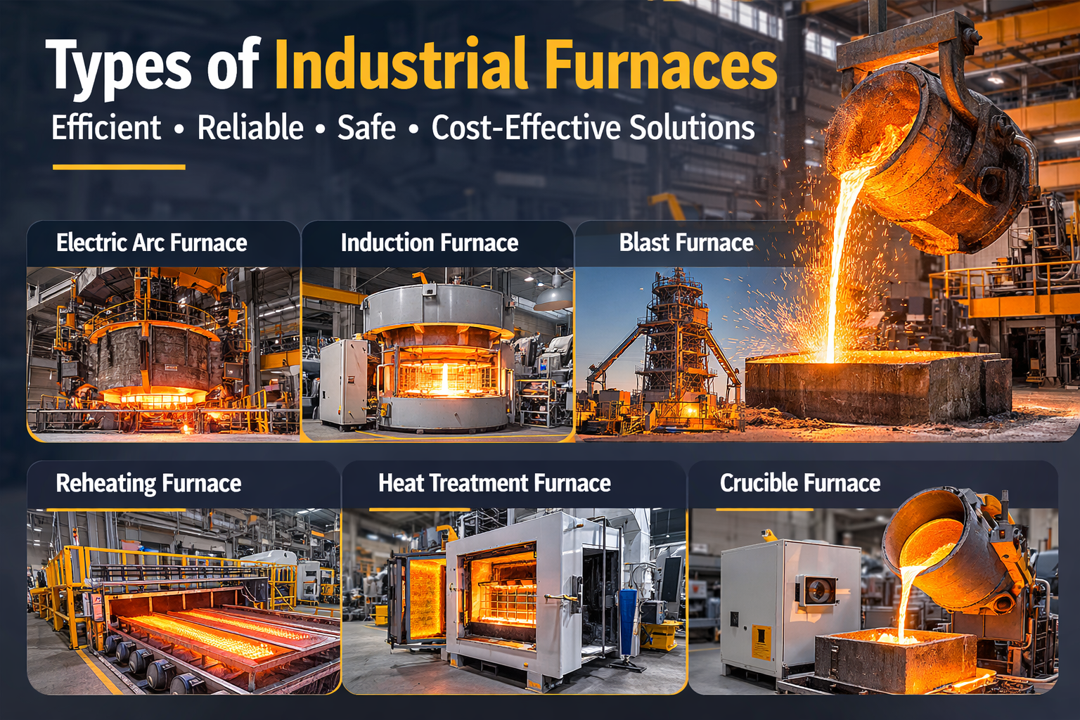Types of Industrial Furnaces
